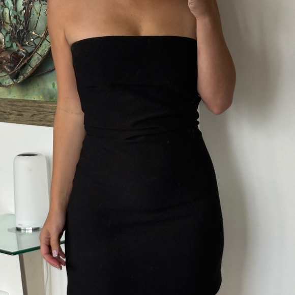 Zara black strapless dress - Picture 2 of 4